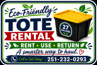 Eco Friendly Tote Rentals logo